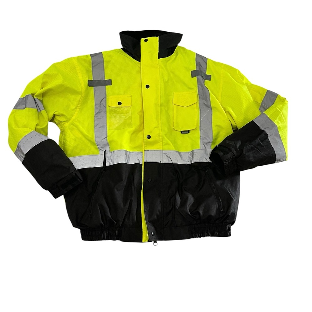 High-Visibility‎ Reflective Men's Jacket 2X